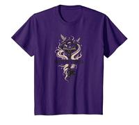 Guardián de Las Historias: Clave mágica para los reinos literarios Camiseta, Niños, Morado, 4 años