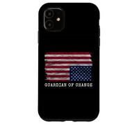 Guardián del Cambio de la Bandera Estadounidense al revés Carcasa para iPhone 11