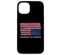 Guardián del Cambio de la Bandera Estadounidense al revés Carcasa para iPhone 13
