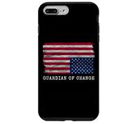 Guardián del Cambio de la Bandera Estadounidense al revés Carcasa para iPhone 7 Plus/8 Plus