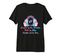 Guardián del género Auntie Loves You Baby Anuncio tía Camiseta Premium