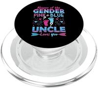 Guardián del Género Rosa O Azul Tío Loves You Reveal PopSockets PopGrip para MagSafe