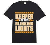 Guardián del Programador De Luces Parpadeantes Ingeniero De Redes Comfort Colors Adult Heavyweight T-Shirt