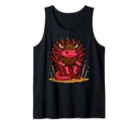 Guardian of The Deep | Viking Axolotl Fantasy Design Camiseta sin Mangas