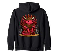 Guardian of The Deep | Viking Axolotl Fantasy Design Sudadera con Capucha