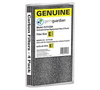Guardian Technologies germguardian - Purificador de aire auténtico, paquete de 4 unidades con filtro FLT4100 E, para purificadores de aire Germ Guardian serie AC4100, FLT11CB4 filtro de carbono gris