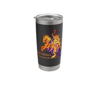 Guardián vikingo de los dioses Heimdall Vaso térmico de acero inoxidable de doble pared