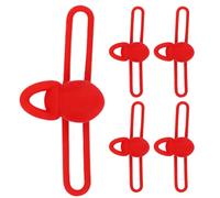 Guardianes De Anzuelo para Caña De | Juego de 5 Sujetadores de Cebo de Goma para - Alta Elasticidad, Accesorios Multifuncionales Portátiles para De Iniciación