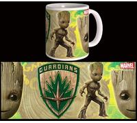 Marvel Comics Taza Joven Groot Guardianes de la Galaxia Cerámica 300 mls