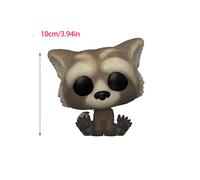 Guardianes de la Galaxia Cohete Mapache Pvc Figura Coche Adorno Decoración Mesa