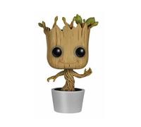 Funko pop bobble marvel los guardianes de la galaxia groot bailando
