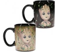 Taza Groot Térmica Marvel Cerámica Cambia de Color 330 mls