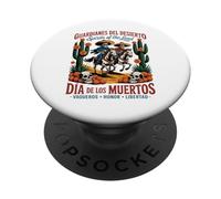 Guardianes del Desierto - Día de los Muertos El Jefe PopSockets PopGrip Adhesivo