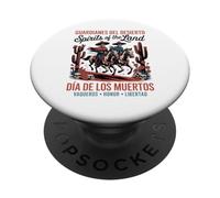 Guardianes del Desierto - El Jefe Día de los Muertos PopSockets PopGrip Adhesivo