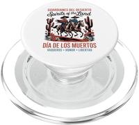 Guardianes del Desierto - El Jefe Día de los Muertos PopSockets PopGrip para MagSafe