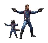 Guardiani Della Galassia 3 S.h. Figuarts Action Figures Star Lord & Rocket Racco