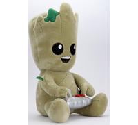 Guardians De La Galaxia Marvel Groot Con Botón Abraza Me Peluche Phunny