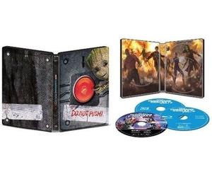 Guardians of the Galaxy Vol. 2 SteelBook (4K Ultra HD Blu-ray, Blu-ray, Blu-ray 3D)