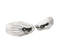 Guardias de la Mano de Motocicleta Guardias de Manillar de Policarbonato de Policarbonato de Protección Universal para la Mayoría de las Motocicletas 2 Piezas (GRAY)