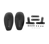 Guardilleros de Motocicletas universales, Guardias de Mano Universal, protección para Bicicletas de Tierra, Reduce el Viento, para el ATV Fuera de la Carretera, la mayoría de Las (Negro)