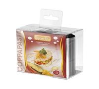 Guardini, Accesorios, Cortador Ovalado con Émbolo de 9x5cm. Material: Acero Inoxidable, Color Plateado.