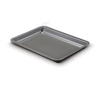 Guardini, Bandeja de horno rectangular 26x37 cm, Acero con revestimiento antiadherente, Negro y Gris, Made in Italy, Línea Happy Hour