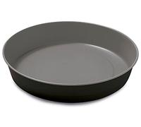 Guardini Fuente para Tarta Liso 28 CM Happy Hour, Acero Inoxidable, Black, 28cm