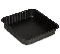 Guardini, Gardenia, Molde Cuadrado 24x24cm. Material: Acero con Revestimiento Antiadherente, Color Negro.