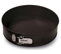 Guardini, Gardenia, Molde para Tarta Desmontable, 30 cm. Material: Acero con Revestimiento Antiadherente, Color Negro