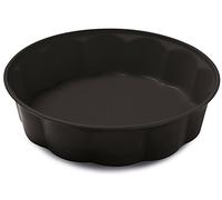 Guardini, Gardenia, Molde para Tarta en Forma de flor, 26 cm. Material: Acero con Revestimiento Antiadherente, Color Negro.