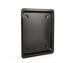 Guardini, Gardenia, Molde Rectangular extendible 33x37-52cm. Material: Acero con Revestimiento Antiadherente, Color Negro.