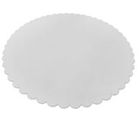 Guardini, Juego de 2 bases para tartas de 32 cm de diámetro, desechables, de cartón, 100% reciclable, color blanco, fabricado en Italia, línea Easy Bake Bio