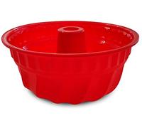 Guardini, Juliette, Molde para budnt cake 22cm. Material: Silicona, Color Rojo.