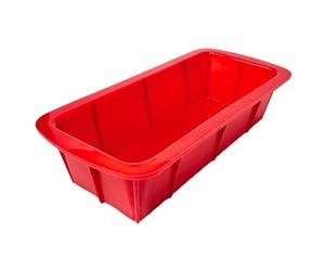 Guardini, Juliette, Molde para Plumcake 17x29,5cm. Material: Silicona, Color Rojo.