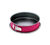 Guardini, Molde desmontable 1 fondo Ø 26 cm, Fondo antigoteo, Acero con revestimiento antiadherente, Rojo y Gris, Made in Italy, Línea Rossana