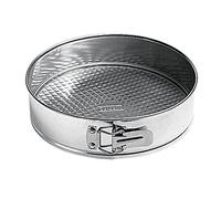 Guardini, Molde Desmontable con 1 Fondo Ø 24 cm, Hojalata para Tartas, Plata, Made in Italy, Línea Selenia