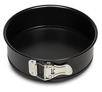 Guardini, molde desmontable de 1 fondo Ø 18 cm, Acero con revestimiento antiadherente, Negro, Made in Italy, Línea Gardenia