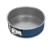 Guardini, molde desmontable de 1 fondo Ø 22 cm, Acero producido con emisiones reducidas de CO2 con nuevo revestimiento libre de PFAS, Gris/Azul, Made in Italy, Línea XBake