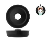 Guardini Molde Donut Diámetro 25 X 8CM Molde para Savarin, Redondo, Piana