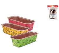 Guardini Molde Mini Plumcake En Papel 8 X 4 X 4 Cm 6 Pz