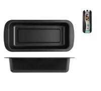 Guardini Molde Pan de Hogaza 30 x 11 X 6.4CM para Tarta, Rectangular, Piana