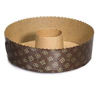 Guardini, Monouso, 3 Moldes para rosca Ø 20cm. Material: Papel de Horno, Color Beige.