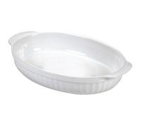Guardini Pirofila De Cerámica (36x24cm) Ovalada Blanca COOTC1