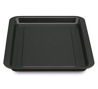 Guardini, Pizza&Manía, Bandeja para Horno Rectangular 32x37cm. Material: Acero con Revestimiento Antiadherente, Color Negro.