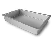 Guardini, Sartén para lasaña con fondo extraíble 18x28 cm, Recubrimiento libre de PFAS, Apta para uso intensivo, Aluminio reciclado anodizado, Plata, Made in Italy, Línea Professional
