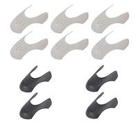 GuardInsoles 5 Pares Sneaker Shields Zapatas Para el Calzado Protector Sneaker Anti Arrugas Toe Box Previene El Calzado Deportivo Botas Pliegue Del Zapato Para Hombres y Mujeres Tamaño 41-45