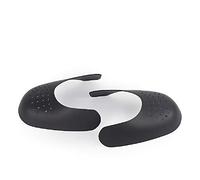 GuardInsoles Los Protectores De Zapatillas De Deporte Zapato Ultimo Zapato Previenen Las Arrugas Frontales, Contra Las Arrugas De Los Zapatos, Mejoran Los Pliegues .1 Pares-La Negro