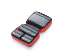 GUARDIQUE Bolsa organizadora con 4 inserciones magnéticas - Bolsa de almacenamiento modular - Ideal para viajes y tecnología, flexible y adaptable para herramientas y piezas pequeñas, organizador de