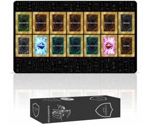 GuardMat - Classic (Bordes Cosidos) - Tapete 1 Jugador Master Rule Duel Field Zones - Alfombrilla Cartas Magic - Playmat Compatible con Magic The Gathering (MTG), Pokemon, TCG