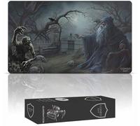 GuardMat - Necromantic Rite (Bordes Cosidos) - Tapete para Cartas Magic - Alfombrilla de Juego - Playmat Compatible con MTG, Señor de los Anillos, TCG, Juegos de Mesa